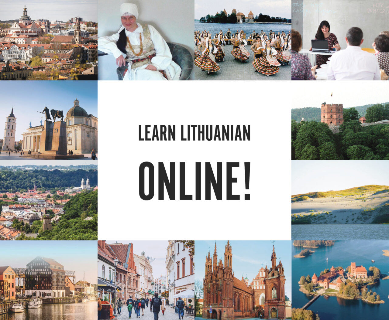 Welcome to Lithuanian language school ONLINE from 6 March 2023!